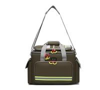 Sac médical portable, étanche et isolé pour le transport de vaccins et le rangement de trousses de premiers secours, Vert, S