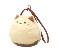 Sac Messager Chat En Peluche Bretelle Réglable, Cosmétiques, Portable, Clés