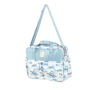 Sac Messager pour Maman, Sac Messager Portable pour Couches pour bébé, Imperméable et Léger pour le pour Mère (baleine bleue)