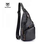 Sac Messenger - BULLCAPTAIN - Chest Bags - Cuir Véritable - Bandoulière - Homme