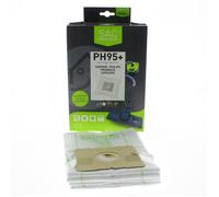 Sac microfibre adaptable par 4 HEPH95+ pour Aspirateur , ASPI ESSENTIELB EAT 1601 ANQAS, ASPI LISTO AT12 L1, ASPIRATEUR AVE [...]