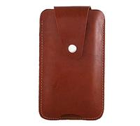 Sac Mode Téléphone Plug Solid Hasp Bag Card Color Lock Bag Waist Neutre Paquet Ceinture Packs Randonnée Sac Ceinture Sac Ceinture Sac Porte-bouteille d'eau, marron, 16.5X1X10CM