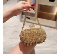 Sac Moonlit Eve, nouvelle pochette de luxe ornée de cristaux, convient pour les fêtes et événements, style européen, sac de soirée formel, accessoire de mode, sac à cristaux scintillants, compagnon pa