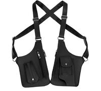 Sac Multi-poches Antivol, Portefeuille Avec Sangle Sous Les Bras, Sac Antivol Pour Hommes, Double Bandoulière, Sacs Tactique Antivols D'extérieur, Harnais Antivols Pour Hommes