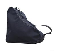 Sac multi-usage pour patins à roulettes avec sangles réglables, idéal pour le patinage sur glace et les activités de patinage à roulettes (noir)
