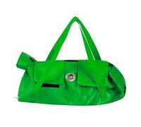 Sac multifonction pour animaux de compagnie pour une utilisation en extérieur, sac pliable pour chat, anti-rayures et morsures, sac spécial à croix diagonale fixe pour chat (vert, L)
