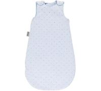 Nattou PURE Gigoteuse 4-saisons 100% coton avec Fermeture Éclair et Boutons-Pression, 70 cm, Bleu clair, 998161