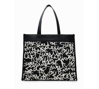 Sac noir pour femme : sac à bandoulière avec porte-monnaie amovible, taille : UNI Couleur : Nero
