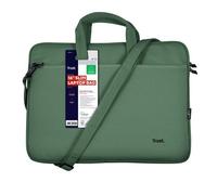 Sac Ordinateur Portable 16 pouces Slim - TRUST - Bologna - Éco-Responsable - Protection Rembourrée - Travail & Mobilité