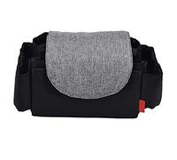 Sac Organisateur de Poussette Pratique et élégant, Rangement Multifonctionnel pour Bouteilles, Couches, Téléphones, Clés et Jouets, Tissu Imperméable, Convient à la Plupart des
