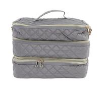 Sac Organisateur de Vernis à Ongles Détachables, Contient 80 Bouteilles, 3 Couches de Rangement Outils de Manucure Portables avec Bandoulière, Poignée, pour Les Artistes de