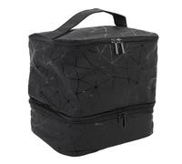Sac Organisateur de Vernis à Ongles, Sac de Rangement de Vernis à Ongles de Grande capacité Facile à Nettoyer avec Sangle pour Voyager