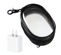 Sac organisateur de voyage électronique, étui de voyage électronique - sac organisateur de câble étanche pour Tech Gear, organisateur de câble de voyage étanche, sac , Noir , Consulte la