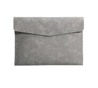 Sac organisateur en cuir A4, pochette for fichiers professionnels Snap | La fermeture à pression permet de sécuriser le contenu lors d'une utilisation professionnelle(Color5-A4)