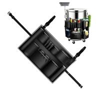 Sac Organisateur pour Nettoyage | Multi-Poches Robuste Organisateur D'Outils pour La Femme De Ménage | Sac de Nettoyage pour Poubelle,pour Bouteilles Vaporisateurs Brosses Serviettes et Petits Balais