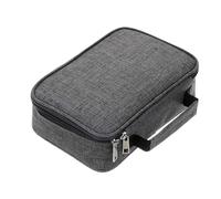 Sac Organiseur pour Crayons Artistiques Trousse à Crayons de Grande capacité 72 Couleurs, Rangement Papeterie for étudiants, Sac en Tissu Oxford for Croquis, Organisateur Fournitures d'art(Gray)
