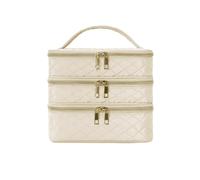 Sac Organiseur Pour Outils A Ongles Organisateur de vernis à ongles Portable 3 couches, sac rangement essentiel voyage for femmes, étui outils professionnels for la technologie des(Color2)