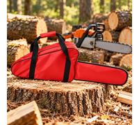 Sac Oxford tronçonneuse 16-18 pouces, pour BoschAKE35 | Sac Oxford robuste avec zip sécurisé et poignées, pratique pour ranger, transporter et organiser proprement la tronçonneuse.