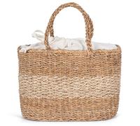 Sac panier en jute et jonc de mer Kimood