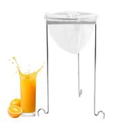Sac Passoire À Gelée Et Passoire Filtrante À Confiture | Kit D'outils En Acier Inoxydable, Support D'anneau De Filtre En Maille De Nylon Réutilisable Pour La Cuisson Du Vinaigre Fait Maison, Mise En C
