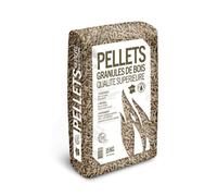 Sac pellet granule pour poêle 15kg - Le Génie du Feu