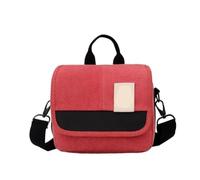 Sac Photo en Toile avec intérieur rembourré | Étui compact for objectifs zoom standard(Red)
