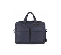 Sac Piquadro carre noir Cuir Bleu Homme - CA2849B3-BLU4 BLUE UNI