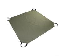 Sac pliable pour feuilles de jardin avec poignée, tissu imperméable pour une utilisation en extérieur durable, adapté pour la collecte des feuilles et l'élimination des déchets de pelouse avec un