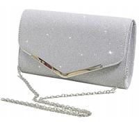 Sac pochette - Brillant - Accessoire de style - Parfait pour l'élégance - Solution pratique - Femmes actives - Taille compacte