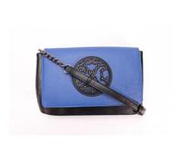 Sac Pochette - CHRISTIAN LACROIX - Royal 4 - Bleu Royal/Noir - Porté épaule - Matière synthétique