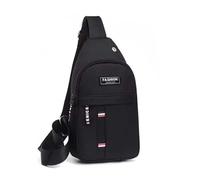 Sac Poitrine Homme, Sacoche Homme Bandouliere Banane Pochette Sac Sacs Bandoulière Noir, Petit Léger Et Étanche Saccoche Sling Bag De Poitrine Voyage Sport Et Tourisme Pour Hommes Et Femmes