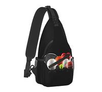 Sac Poitrine Léger Petit Le Ballon Est Ma Vie Sacoche Sling Bag Durable Sac Bandouliere Rétro Sac À Bandouliere Pour Courir, Voyage, Cyclisme
