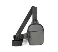 Sac Poitrine Sac à bandoulière en Nylon for Hommes, décontracté, imperméable, for Sport de Plein air, Course Pied, Cyclisme, Ceinture, Grande capacité, Voyage(Gray)