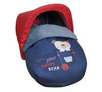 Sac Portabebe polaire complet universel + Capote de cadeau.
