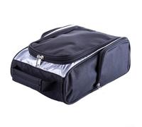 Sac portable anti-poussière pour chaussures de golf, dispose d'une poignée confortable et d'un grand espace de rangement, argenté