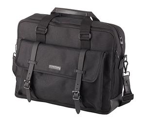 Sac portable Lightpak TWYX avec bandoulière amovible et réglable, sangle de chariot, compartiment organisateur polyester noir 46162