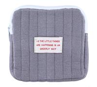 Sac portable pour femme pour organiser les petits objets (gris)