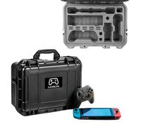 Sac portable pour Nintendo switch, dur professionnel étanche interrupteur sac portable pour NS switch, contrôleurs, petite station d'accueil et autres accessoires chargeur AC boîte de rangement