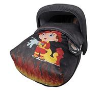 Sac porte-bébé universel intersaisonnier + Capote cadeau !! Dernières unités !!! (Fireman)