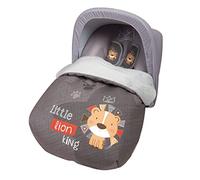 Sac porte-bébé universel intersaisonnier + capote cadeau !! Dernières unités. Lion gris