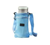 Sac porte-bouteille d'eau - Manchon en de nylon, sac de transport à sangle réglable, bouteille d'eau pour l'entraînement, la randonnée, les voyages, le shopping | Aventure courante extérieure d