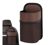 Sac porte-bouteille - Organiseur réglable côté siège Oxford - Rangement de gobelet de voiture suspendu - Porte-gobelet portable pour camions, SUV, voitures, road trips