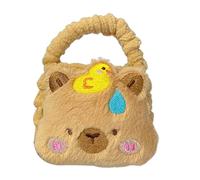 Sac porte-clés en peluche douce pour écouteurs en forme d'ours tricotés pour enfants et adolescents, 03Style, Beauté de masse