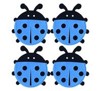 Sac porte-couverts en feutre - Sacs de protection argentés réutilisables - Sac de présentation portable pour cuillères, fourchettes et ustensiles, bleu, Voir description, Voir description