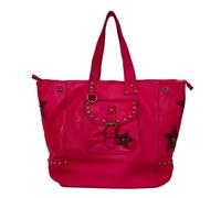 Sac porté épaule en cuir italien MISS HOLLY - OH MY BAG - Rose - Dimensions: 48x38x24cm