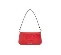 Sac porté épaule - Guess jeans - Eco Mietta - Rouge - 100% Polyuréthane - Zippée