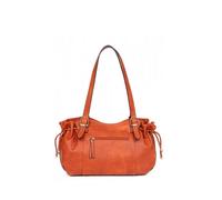 Hexagona - Sac porté épaule 2 anses - Compatible téléphone Portable - pour Femme - Collection Toscane - Terre