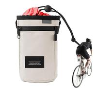 Sac porte-gobelet de vélo, sac isotherme pour bouteille de vélo - Sac de bouteille de guidon étanche | Sac de rangement léger pour bouteilles d'eau, porte-gobelet multifonction pour la randonnée, le