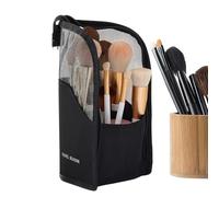 Sac Porte-pinceaux De Maquillage - Pochette De Rangement Verticale Portable Pour Cosmétiques | Mallette De Rangement De Voyage Pour Rouge À Lèvres, Crayon À Sourcils, Brosse À Dents, Vanité, Comptoir,