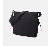 Sac Porté Travers - HEDGREN - MAKOTO - Noir - Tissu doux - Bandoulière - Zippée